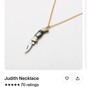 Larissa Loden Judith Necklace Like new condition